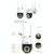 ESCAM PT207 HD 1080P WiFi IP Camera, Support Two Way Audio / Motion Detection / Night Vision / TF Card