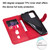 For Xiaomi Redmi Note 10 5G / Poco M3 Pro 5G Fashion Calf Texture Zipper Horizontal Flip Leather Case with Holder & Card Slots & Wallet(Red)