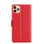 Ultra-thin Voltage Side Buckle PU + TPU Horizontal Flip Leather Case with Holder & Card Slot For iPhone 11 Pro Max(Red)