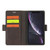 For iPhone XS Max LC.IMEEKE Magnetic Buckle PU + TPU Horizontal Flip Leather Case with Holder & Card Slots & Wallet(Coffee)