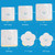 100 PCS 043 Square Breathable Non-woven Fabric Adhesive Wound Dressing Pad, Size:7 x 7 x 3cm(White) 100 PCS 043 Square Breathable Non-woven Fabric Adhesive Wound Dressing Pad, Size:7 x 7 x 3cm(White)