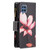For Samsung Galaxy M32 Colored Drawing Pattern Zipper Horizontal Flip Leather Case with Holder & Card Slots & Wallet(Lotus)