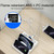 F6 Multifunctional Dual Wireless Charger with Phone Holder & Current Display, US Plug
