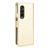 For Samsung Galaxy Z Fold3 5G Crazy Horse Texture Horizontal Flip Leather Case with Holder & Card Slots & Lanyard(Gold)