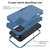 For iPhone 13 mini Commuter Shockproof TPU + PC Protective Case (Royal Blue)