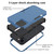 For iPhone 13 mini Commuter Shockproof TPU + PC Protective Case (Royal Blue + Black)