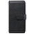 For iPhone 13 mini Multifunctional Magnetic Copper Buckle Horizontal Flip Solid Color Leather Case with 10 Card Slots & Wallet & Holder & Photo Frame (Black)