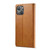 For iPhone 13 mini LC.IMEEKE Calf Texture Horizontal Flip Leather Case with Holder & Card Slots & Wallet (Yellow)