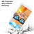 For iPhone 13 Coloured Drawing Cross Texture Horizontal Flip PU Leather Case with Holder & Card Slots & Wallet & Lanyard(Cat Drinking Soda)