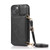 For iPhone 13 mini Multi-functional Cross-body Card Bag TPU+PU Back Cover Case with Holder & Card Slot & Wallet (Black)
