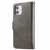 For iPhone 13 CaseNeo Business Splicing Dual Magnetic Buckle Horizontal Flip PU Leather Case with Holder & Card Slots & Wallet(Grey)
