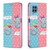 For Samsung Galaxy M32 Colored Drawing Pattern Invisible Magnetic Horizontal Flip PU Leather Case with Holder & Card Slots & Wallet(Elephant)