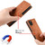 Solid Color Skin Feel Magnetic Buckle Horizontal Flip Calf Texture PU Leather Case with Holder & Card Slots & Wallet For Xiaomi Poco F3 GT / Redmi K40 Gaming(Brown)