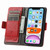 For iPhone XR CaseNeo Business Splicing Dual Magnetic Buckle Horizontal Flip PU Leather Case with Holder & Card Slots & Wallet(Red)