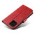 For iPhone 13 mini Calf Texture Buckle Horizontal Flip Leather Case with Holder & Card Slots & Wallet (Red)
