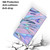 For Samsung Galaxy A22 5G Coloured Drawing Cross Texture Horizontal Flip PU Leather Case with Holder & Card Slots & Wallet & Lanyard(Fluorescent Water Texture)