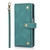 For Samsung Galaxy A12 PU + TPU Horizontal Flip Leather Case with Holder & Card Slot & Wallet & Lanyard(Lake Blue)