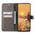 For iPhone 13 Pro 3D Butterfly Embossed Pattern Horizontal Flip Leather Case with Holder & Card Slot & Wallet & Lanyard (Grey)