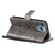 For iPhone 13 Pro 3D Butterfly Embossed Pattern Horizontal Flip Leather Case with Holder & Card Slot & Wallet & Lanyard (Grey)