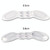 5 Pairs Soft And Abrasion-Resistant GEL Heel Stickers High-Heeled Laces Sticky Invisible Transparent Anti-Drop Heel Stickers(Thin Section-Transparent) 5 Pairs Soft And Abrasion-Resistant GEL Heel Stickers High-Heeled Laces Sticky Invisible Transparent Anti-Drop Heel Stickers(Thin Section-Transparent)