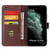 Calf Texture Buckle Horizontal Flip Leather Case with Holder & Card Slots & Wallet For iPhone 11(Brown)