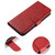 For iPhone 12 mini Calf Texture Buckle Horizontal Flip Leather Case with Holder & Card Slots & Wallet (Red)