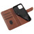 For iPhone 12 mini Calf Texture Buckle Horizontal Flip Leather Case with Holder & Card Slots & Wallet (Brown)