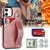 For iPhone 12 mini Crazy Horse Texture Shockproof TPU + PU Leather Case with Card Slot & Wrist Strap Holder (Rose Gold) For iPhone 12 mini Crazy Horse Texture Shockproof TPU + PU Leather Case with Card Slot & Wrist Strap Holder (Rose Gold)