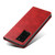 For Samsung Galaxy Note20 Ultra Calf Texture Magnetic Horizontal Flip Leather Case with Holder & Card Slots & Wallet(Red)