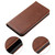 For iPhone 12 / 12 Pro Calf Texture Magnetic Horizontal Flip Leather Case with Holder & Card Slots & Wallet(Brown)