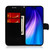 For Xiaomi Redmi Note 8 Imitated Mirror Surface Horizontal Flip Leather Case with Holder & Card Slots & Wallet & Lanyard(Black)