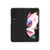 For Samsung Galaxy Z Fold3 5G LC.IMEEKE Shock-resistant Plain Leather All-inclusive Protective Case(Black)