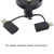 2 PCS USB Electric Cigarette Grinder Convenient And Fast Cigarette Crusher(Black)