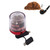 2 PCS USB Electric Cigarette Grinder Convenient And Fast Cigarette Crusher(Black)