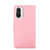 For Xiaomi Redmi K40 / K40 Pro Crystal Texture Horizontal Flip Leather Case with Holder & Card Slots & Wallet(Pink)