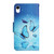 For iPhone XR Painted Pattern Horizontal Flip Leather Case with Holder & Card Slot & Wallet(Flying Butterfly)
