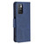 For Xiaomi Redmi 10 Retro Lambskin Texture Pure Color Horizontal Flip PU Leather Case with Holder & Card Slots & Wallet & Lanyard(Blue)