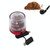 2 PCS USB Electric Cigarette Grinder Convenient And Fast Cigarette Crusher(Red)