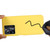 For ZTE Blade V30 Solid Color Liquid Silicone Dropproof Full Coverage Protective Case(Yellow)