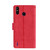 For Infinix Smart 4 Skin Feel Crocodile Texture Magnetic Clasp Horizontal Flip PU Leather Case with Holder & Card Slots & Wallet(Red)