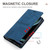 For Samsung Galaxy A50 / A30s / A50s Dream Magnetic Suction Business Horizontal Flip PU Leather Case with Holder & Card Slot & Wallet(Blue)