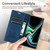 For Samsung Galaxy A50 / A30s / A50s Dream Magnetic Suction Business Horizontal Flip PU Leather Case with Holder & Card Slot & Wallet(Blue)
