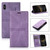 For iPhone XS Max Dream Magnetic Suction Business Horizontal Flip PU Leather Case with Holder & Card Slot & Wallet(Purple)
