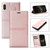 For iPhone XS Max Dream Magnetic Suction Business Horizontal Flip PU Leather Case with Holder & Card Slot & Wallet(Rose Gold)