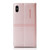 For iPhone XS Max Dream Magnetic Suction Business Horizontal Flip PU Leather Case with Holder & Card Slot & Wallet(Rose Gold)