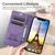 For iPhone 11 Pro Max Dream Magnetic Suction Business Horizontal Flip PU Leather Case with Holder & Card Slot & Wallet (Purple)