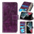 For Samsung Galaxy S22 Ultra 5G Retro Crazy Horse Texture Horizontal Flip Leather Case with Holder & Card Slots & Photo Frame & Wallet(Purple)