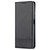 For Xiaomi Mi 11T / 11T Pro AZNS Magnetic Calf Texture Horizontal Flip Phone Leather Case(Black)