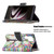 For Samsung Galaxy S22 Ultra 5G Colored Drawing Pattern Zipper Horizontal Flip Phone Leather Case with Holder & Card Slots & Wallet(Tree)