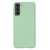 For Samsung Galaxy S22+ 5G Pure Color Liquid Silicone Shockproof Full Coverage Phone Case(Green)